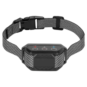 Citronella Bark Collar For Dogs Spray Bark Collar Anti Barking Control For Small Medium Large Dogs IP65 Waterproof No Electric Shocks (Color: Black)