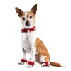Christmas Pet Ring Bell Decorative Set Holiday Dressing Dog Neck Fringe with Foot Cover Bell Set; dog collar; cat collar