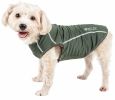 Pet Life Active 'Racerbark' 4-Way Stretch Performance Active Dog Tank Top T-Shirt